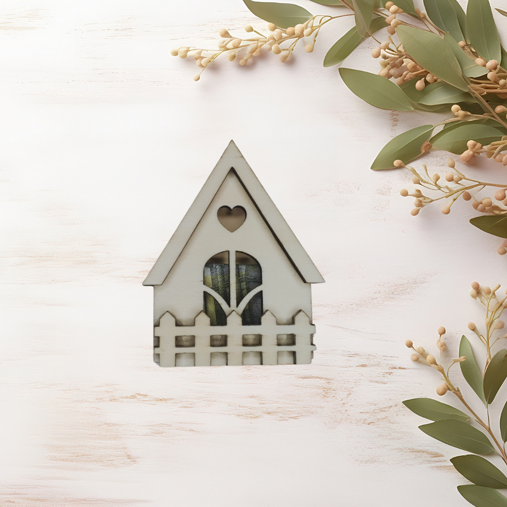 Geldgeschenk Haus – kreative Geldgeschenkverpackung Einzug – Geschenk Hausbau – Geldgeschenk zur Hochzeit – Deko Haus mit Fach
