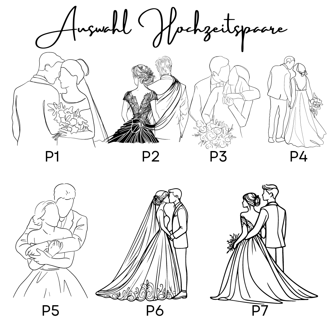 Gravierte Holzscheibe Hochzeit – personalisiert mit Namen & Datum – rustikale Hochzeitsdeko – Geschenk für Brautpaar – Ringträger Holz