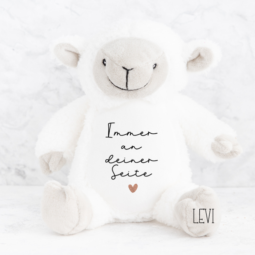 Personalisiertes Kuscheltier mit Namen – Stofftier zur Geburt – Babygeschenk – Taufgeschenk – Kuscheltier mit Geburtsdaten