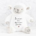 Personalisiertes Kuscheltier mit Namen – Stofftier zur Geburt – Babygeschenk – Taufgeschenk – Kuscheltier mit Geburtsdaten