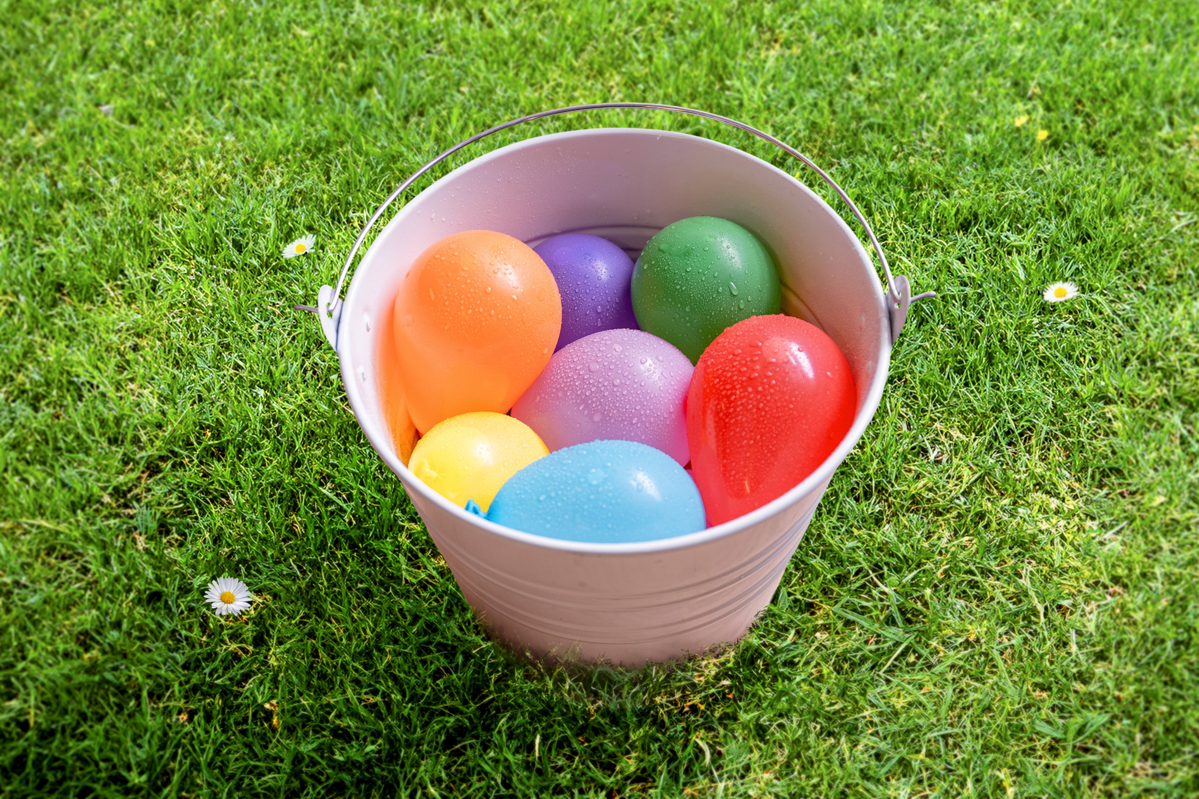 Wasserbomben‑Ballons Pastell – 100er Pack | Kleine Wasserballons ca. 8 cm | Sommer, Garten & Poolparty, Farbmix