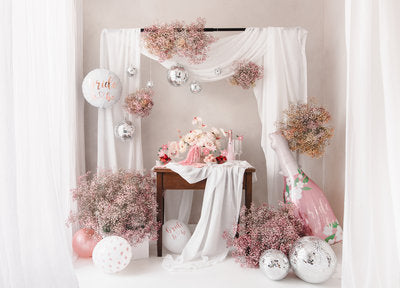 Folienballon „Bride to Be“ – Weiß & Roségold | 45 cm | JGA Deko, Bridal Shower Ballon, Helium , Luft geeignet