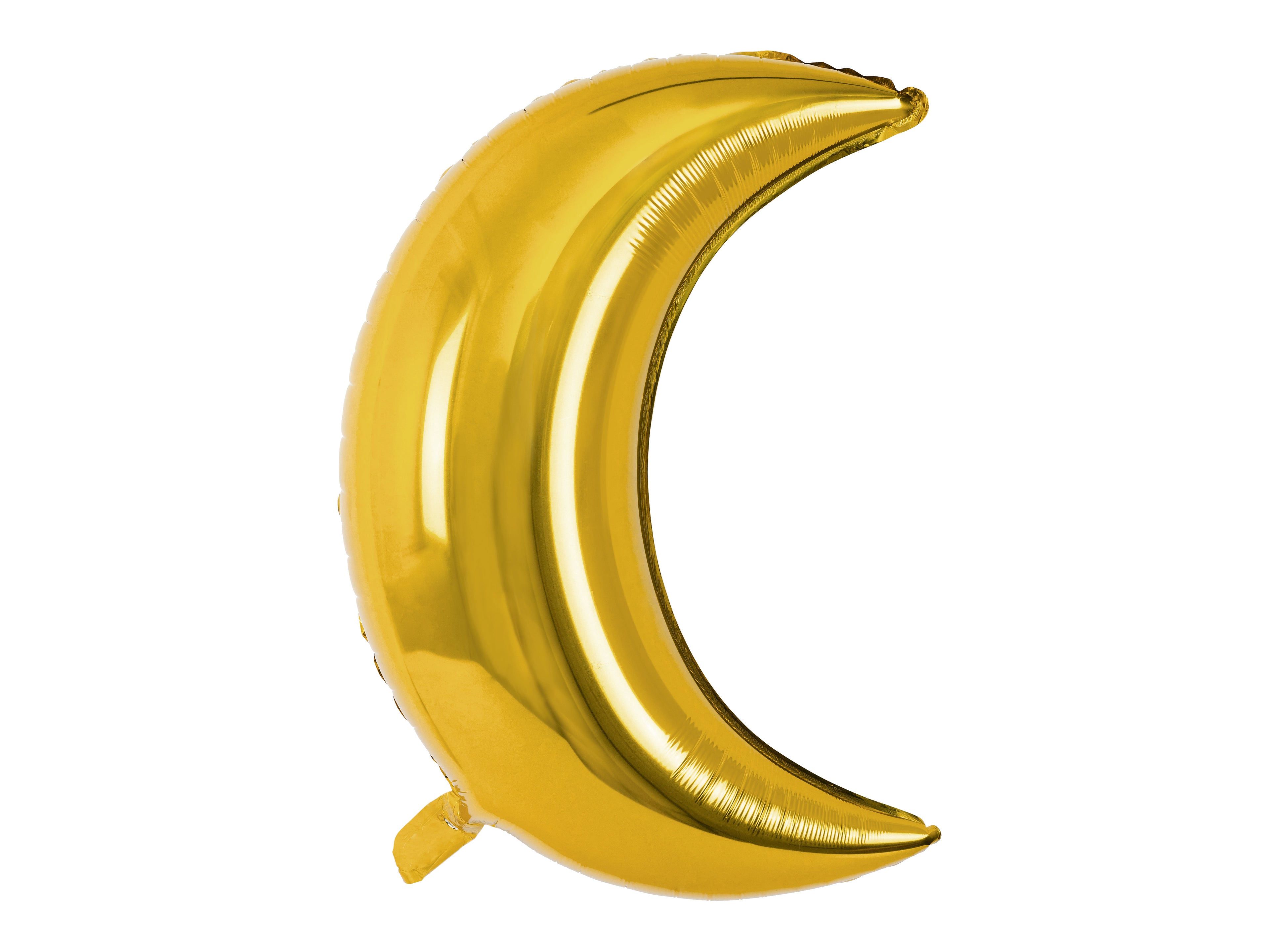 Mond‑Folienballon Gold – 60 cm | Crescent Moon Ballon für Hochzeit, Babyshower, Geburtstag & Fotohintergrund | Helium geeignet