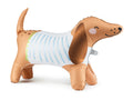 Dackel-Folienballon stehend – 89 x 58 cm | Hunde-Ballon in Mattoptik für Kindergeburtstag, Hundeparty & Geschenkidee