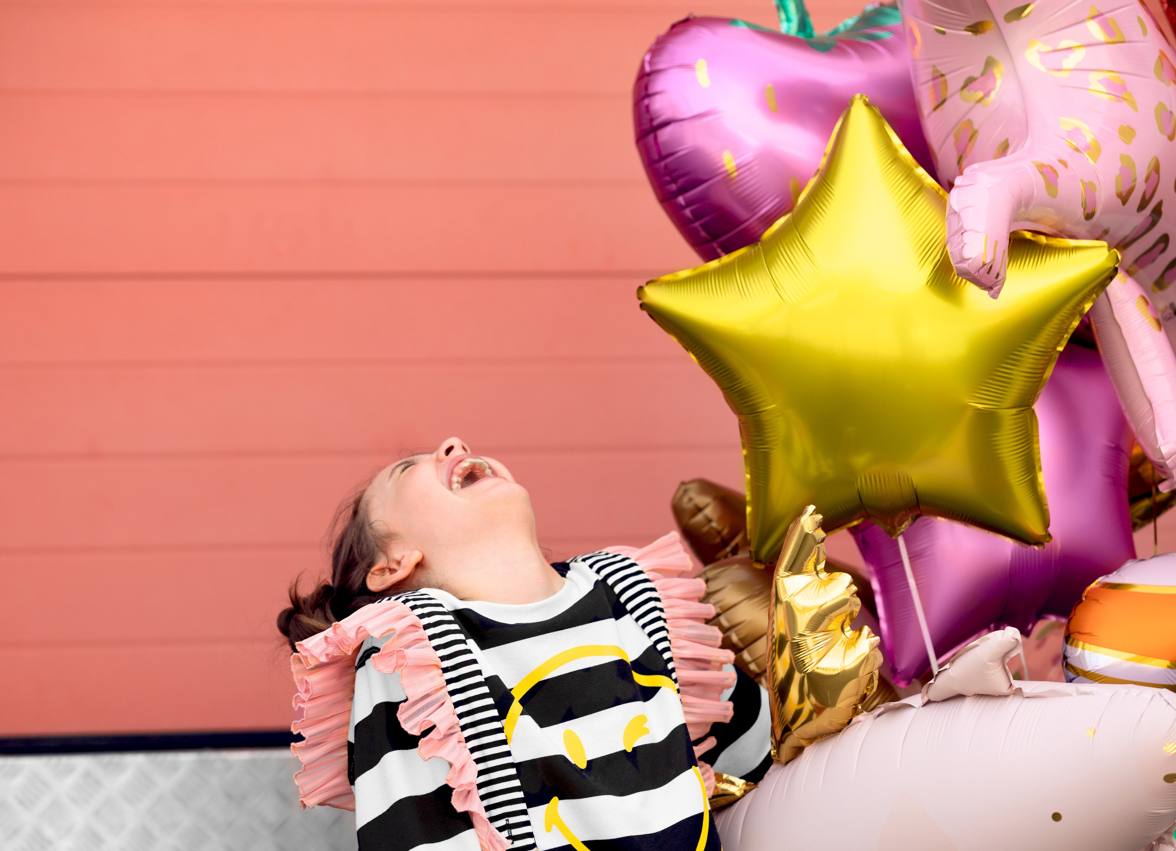 Sternförmiger Folienballon Gold - 70 cm | Goldener Sternballon für Geburtstag, Hochzeit, Babyshower, Silvester & Partydeko