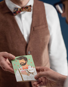 Groom und Team Groom Anstecknadel – Karten mit Metallic‑Print & Pins | JGA Accessoires für Bräutigam , Crew | 10,5 × 15 cm Geschenkset