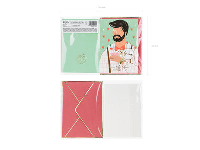 Groom und Team Groom Anstecknadel – Karten mit Metallic‑Print & Pins | JGA Accessoires für Bräutigam , Crew | 10,5 × 15 cm Geschenkset