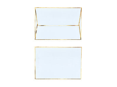 Grußkarte mit Papa‑Anstecknadel – Blaue Karte & goldener „Dad“‑Pin | 10,5 × 14,8 cm | Geschenk für Papa, Vatertag, Geburtstag