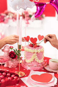Herzkonfetti Hellrosa – 15 g Seidenpapier‑Konfetti | 1,6 × 1,6 cm | Tischdeko für Hochzeit, JGA, Babyshower & Geburtstag