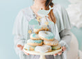 Cupcake‑Dekorationen „Wal & Himmelsmotive“ – 7er Set | 11–13,5 cm | Topper für Babyshower, Taufe & Kindergeburtstag