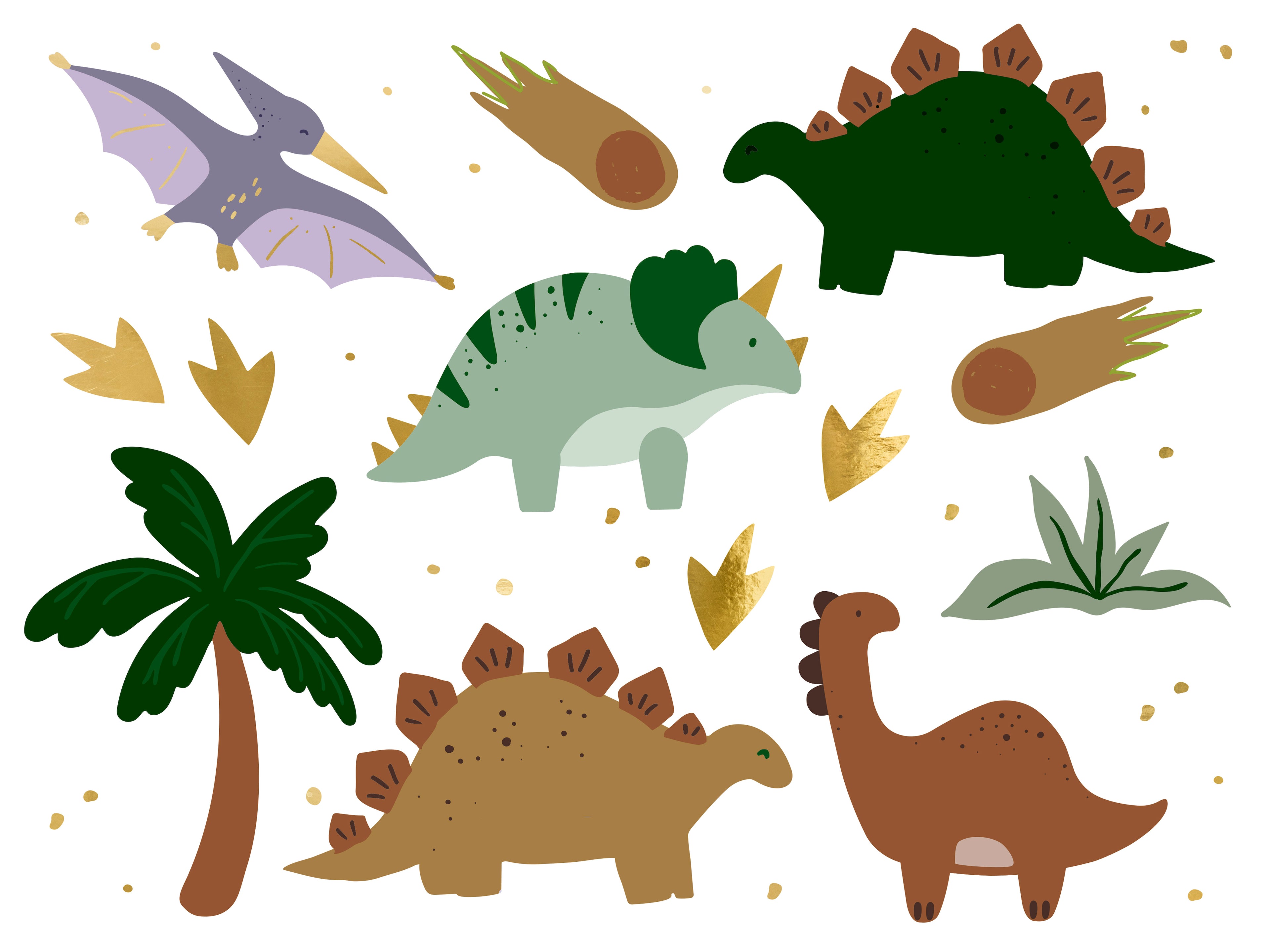 Dinosaurier Tattoos – 13er Set temporäre Kinder‑Tattoos | Bunter Dino‑Mix für Geburtstag, Kita & Partybags