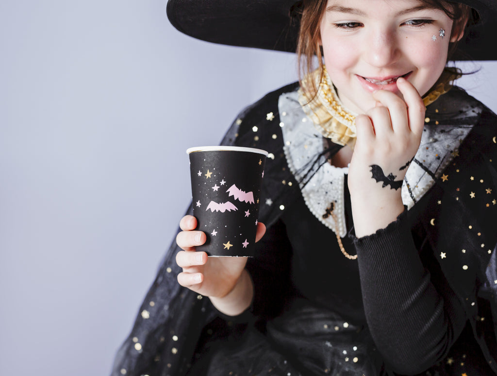 Halloween‑Temporärtattoos – 20er Set | Bunter Mix gruseliger Motive | Einfache Anwendung für Kinder & Erwachsene
