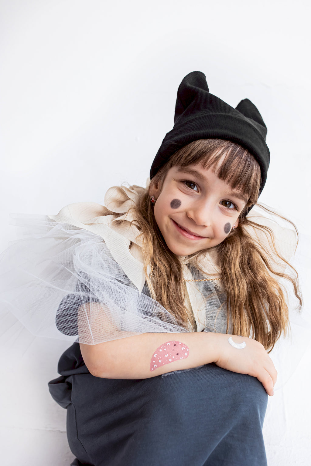 Halloween‑Temporärtattoos – 20er Set | Bunter Mix gruseliger Motive | Einfache Anwendung für Kinder & Erwachsene