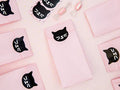 Süßigkeitentüten „Kätzchen“ – 6 rosa Geschenk‑ & Mitgebseltüten inkl. Aufkleber | 8 × 18 × 6 cm | Kindergeburtstag, Party, Katzen‑Motto