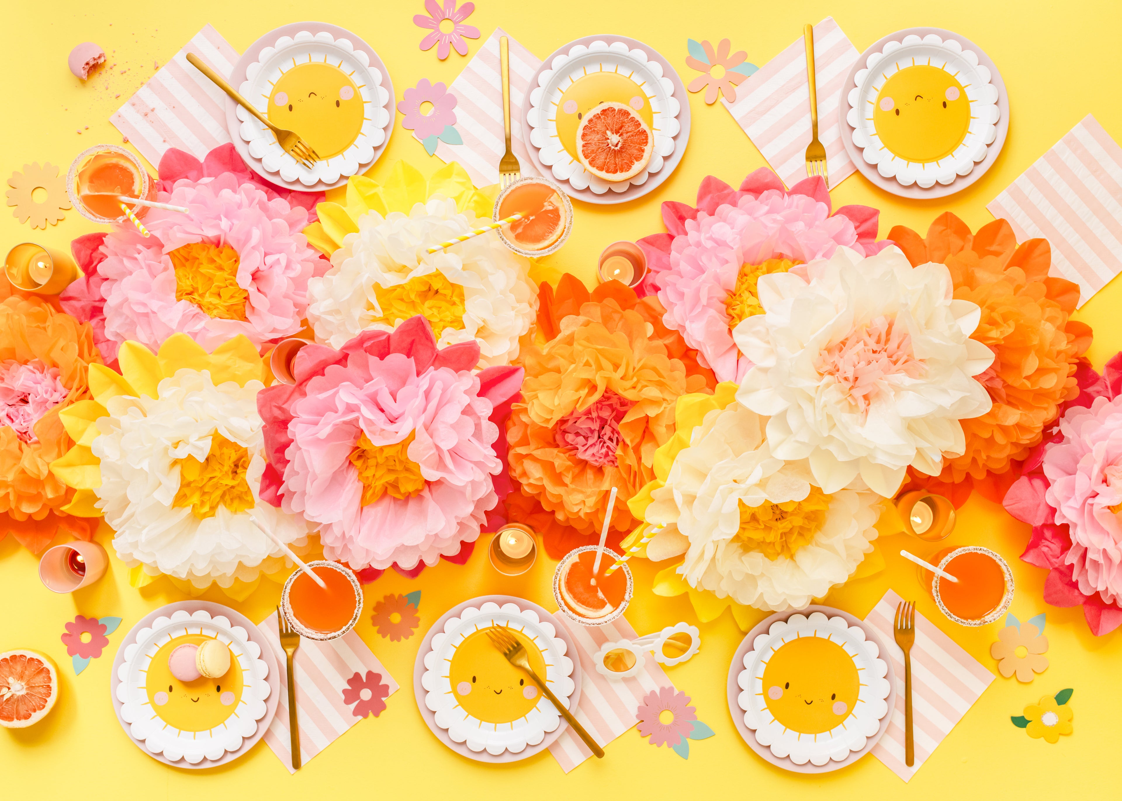 Glasmarker Blumen – 10er Set in bunten Farben | Wiederverwendbare Getränkemarker 5,5–9,5 × 5,7–10 cm | Party, Hochzeit, Geburtstag