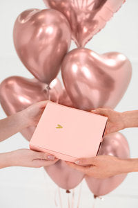 Brautjungfern‑Accessoire‑Set – 10‑teilig | Schärpe, Armband‑Karte, Folienballon, Roségold‑Ballons & Konfetti | JGA Bridal Shower Deko