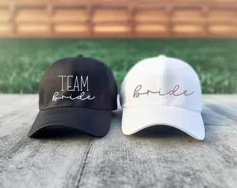 Personalisierte Kappe JGA – Team Braut Cap mit Namen – Bride Cap – Kappe Junggesellinnenabschied – Geschenk Brautparty – JGA Accessoire