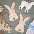 Personalisierter Osteranhänger mit Namen – Ostern Namensanhänger – Anhänger Holz oder Acryl – Geschenk Osterkorb – Tischdeko Ostern