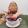 Personalisierter Osteranhänger mit Namen – Ostern Blumenstecker – Anhänger Holz oder Acryl – Geschenk Osterkorb – Tischdeko Ostern