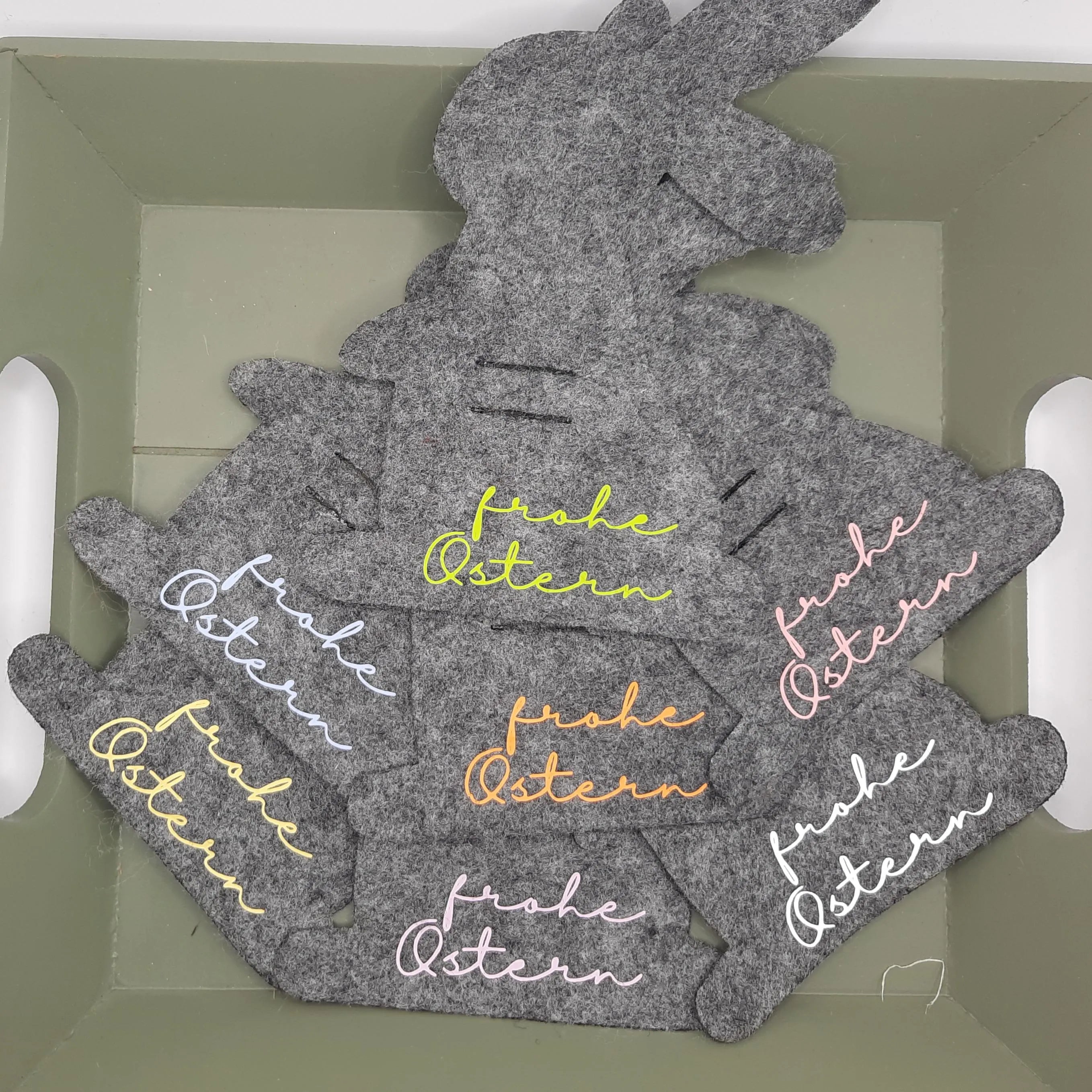 Geldgeschenk Osterhase aus Filz – Osterverpackung mit Fach für Geld oder Schokolade – Geschenk zu Ostern – Filz Hase – Ostermitbringsel