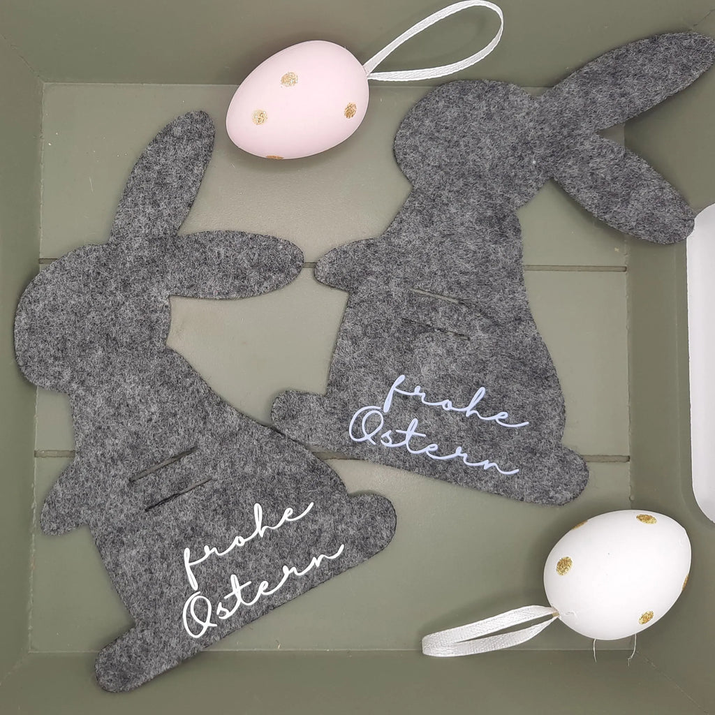 Geldgeschenk Osterhase aus Filz – Osterverpackung mit Fach für Geld oder Schokolade – Geschenk zu Ostern – Filz Hase – Ostermitbringsel